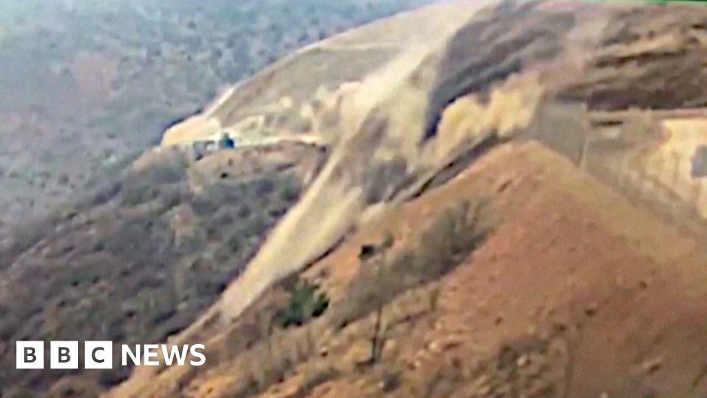 Watch: CCTV captures massive landslide in Turkey – BBC.com