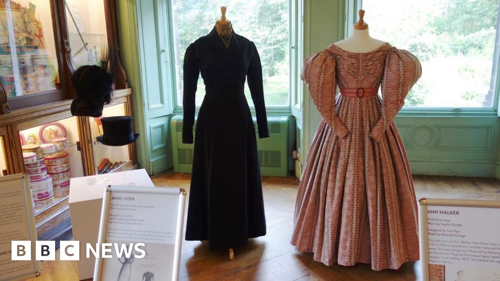 Gentleman Jack Tv Costumes In Anne Lister Halifax Hometown Display