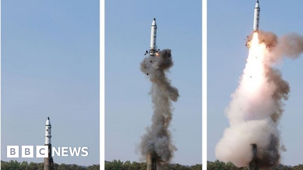 North Korea Confirms Successful New Ballistic Missile Test Bbc News