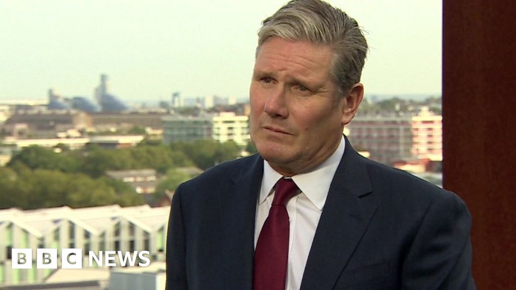 Labour can not promise HS2 to Manchester - Keir Starmer - BBC News