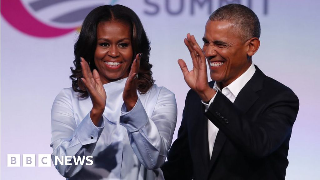 Netflix: Barack and Michelle Obama announce details of series - BBC News