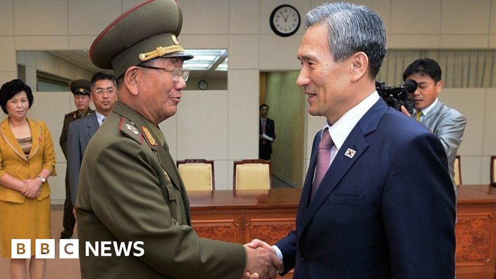 South And North Korea Agree Deal To Reduce Tensions Bbc News 2705