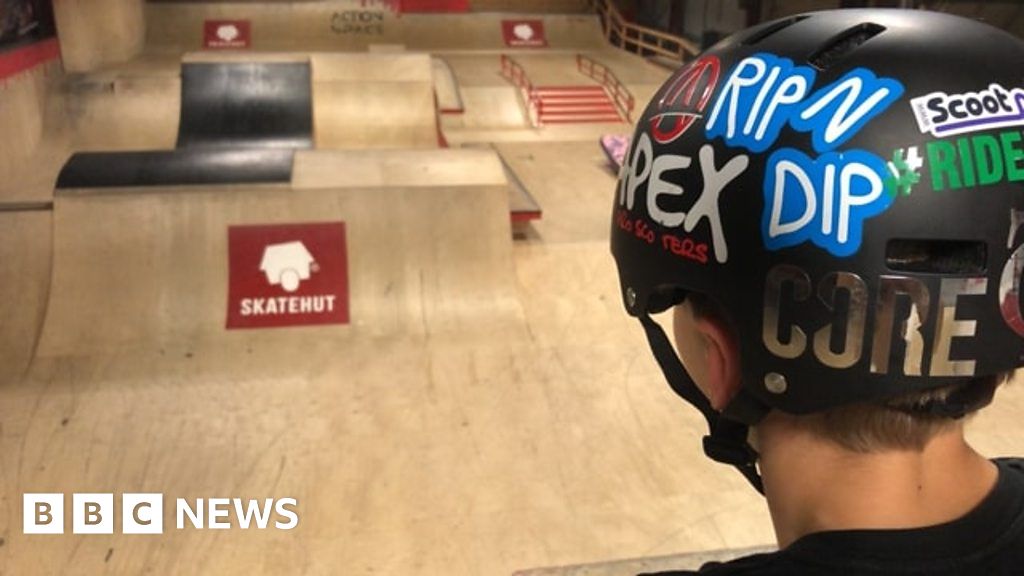 James Gellatly: Scooter champion, 12, shows off his tricks