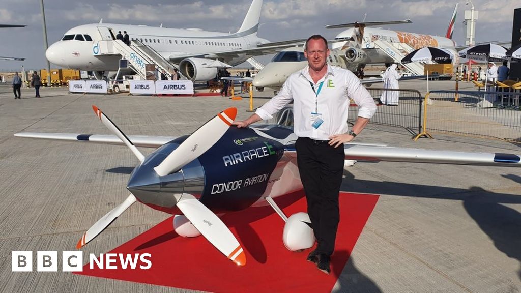 Dubai Air Show: The man putting a jolt into electric air racing