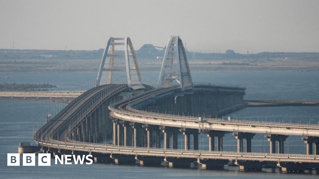 Crimea bridge closed after fuel depot hit Russia