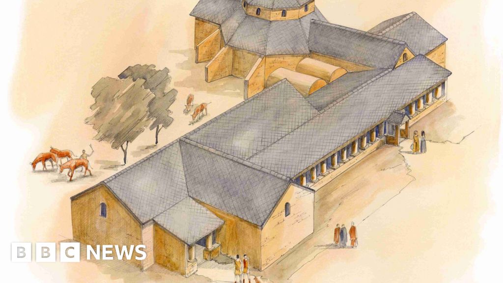 Dig Begins In Lufton To Locate Roman Villa Bbc News