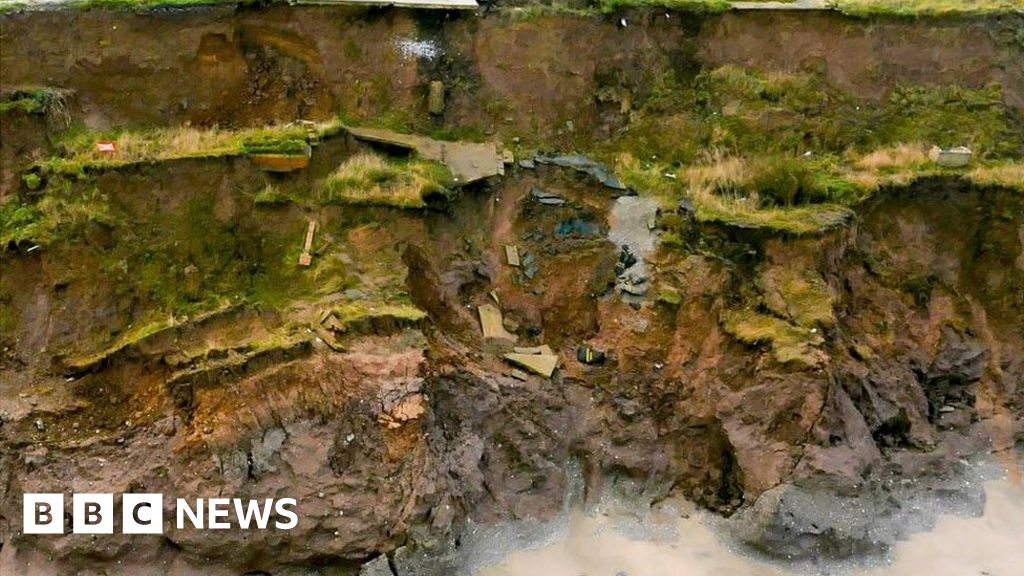 Holderness coast Major cliff landslides 'every six years' BBC News