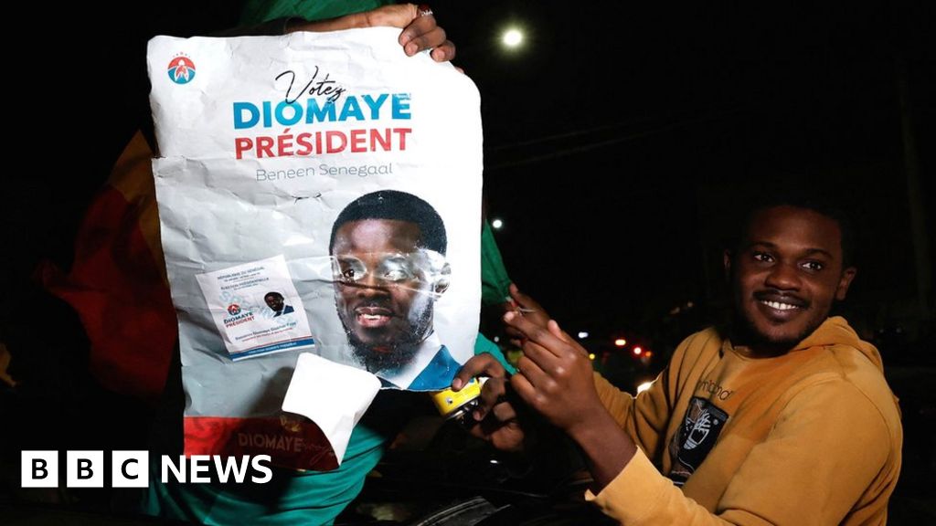 セネガル選挙：野党指導者のフェイ氏が大統領選に前進