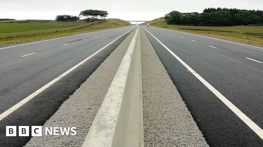 First Main Part Of £745m Aberdeen Bypass Opens - BBC News