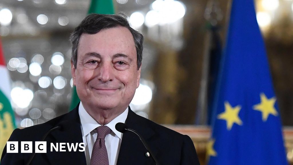 Mario Draghi sworn in as Italy's new prime minister - BBC News
