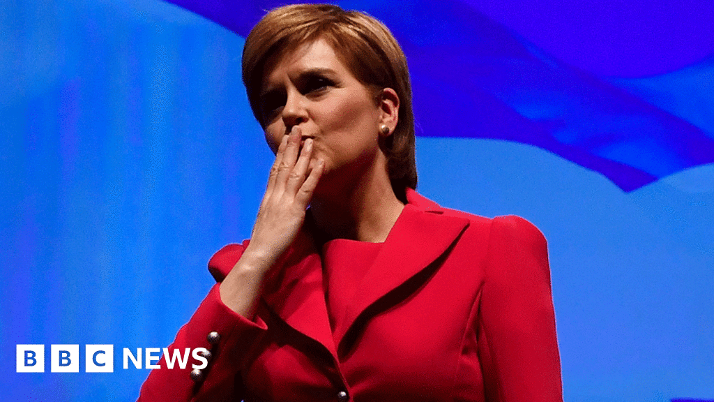 Emotional Nicola Sturgeon pledges children in care review - BBC News