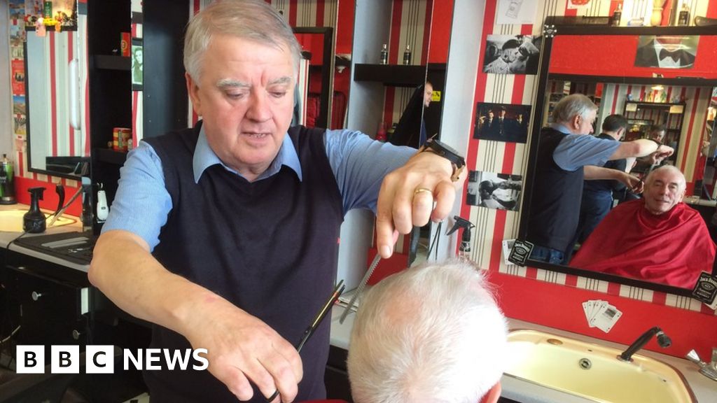 Belfast barber retires from styling the stars BBC News