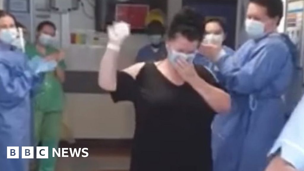 Coronavirus Nurse Who Beat Covid19 Thanks NHS Colleagues BBC News