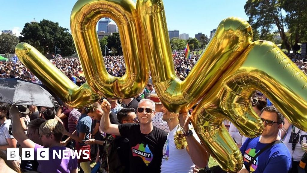 Its Huge Australians React To Gay Marriage Vote Bbc News 