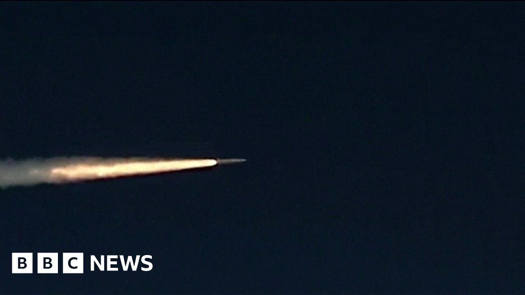 Russia Releases Footage Of Hypersonic Missile Kinzhal Bbc News