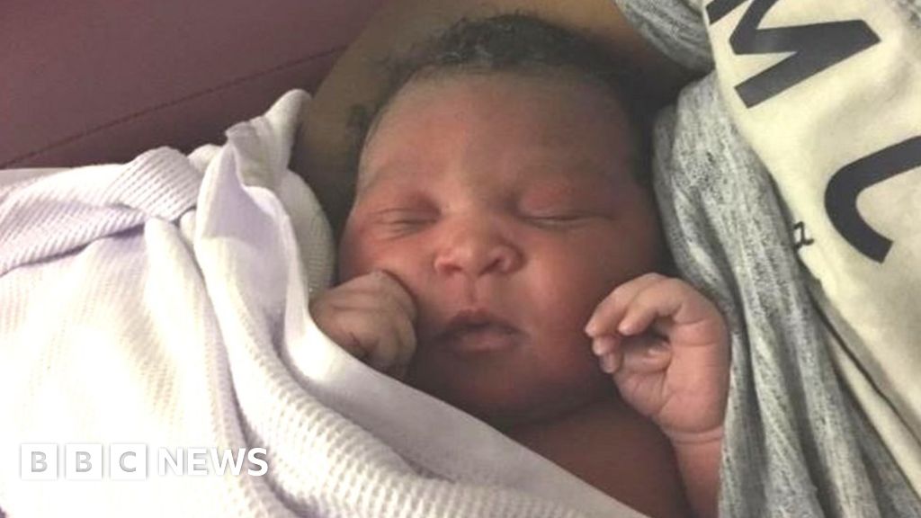Birmingham firefighter leaves blaze for birth of first child