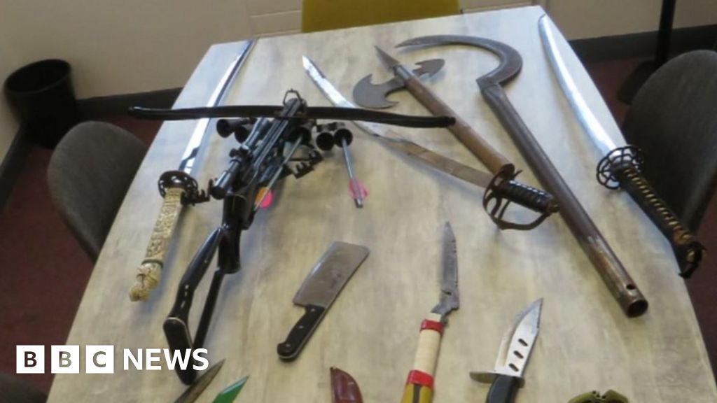'No questions' knife bin opens in Middlesbrough BBC News