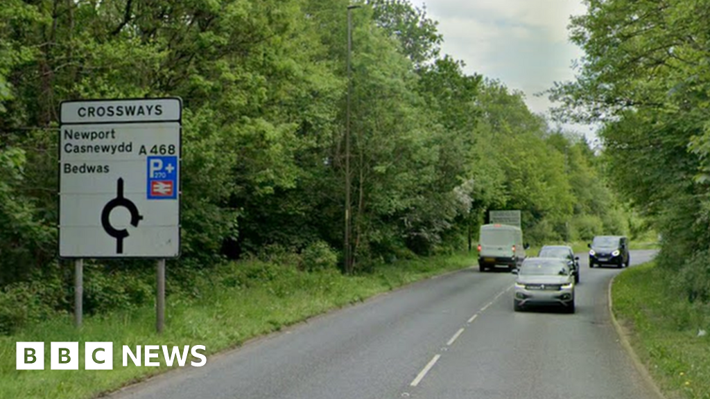 Caerphilly Man, 58, dies in motorcycle and car crash BBC News