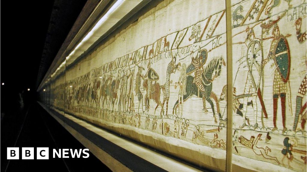 Bayeux Tapestry The story in six scenes BBC News