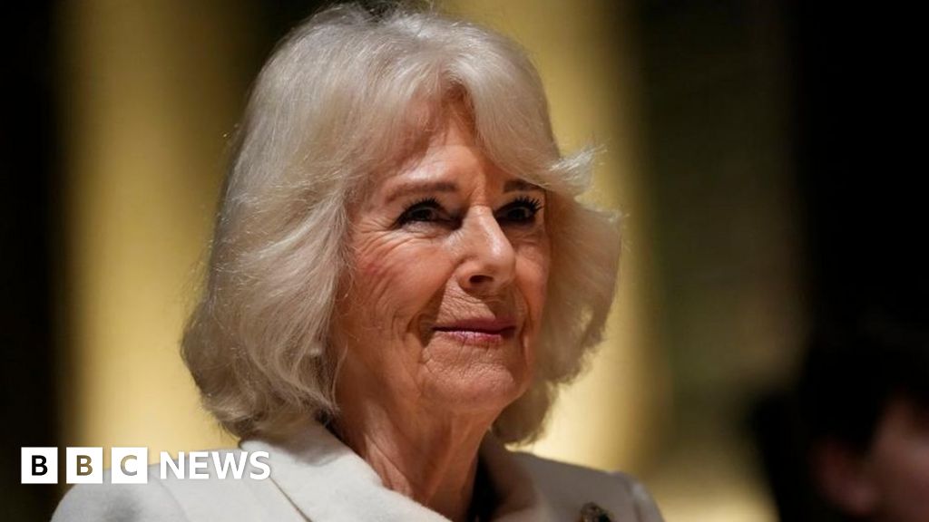 Queen Camilla says King Charles is doing “very well” after his cancer diagnosis