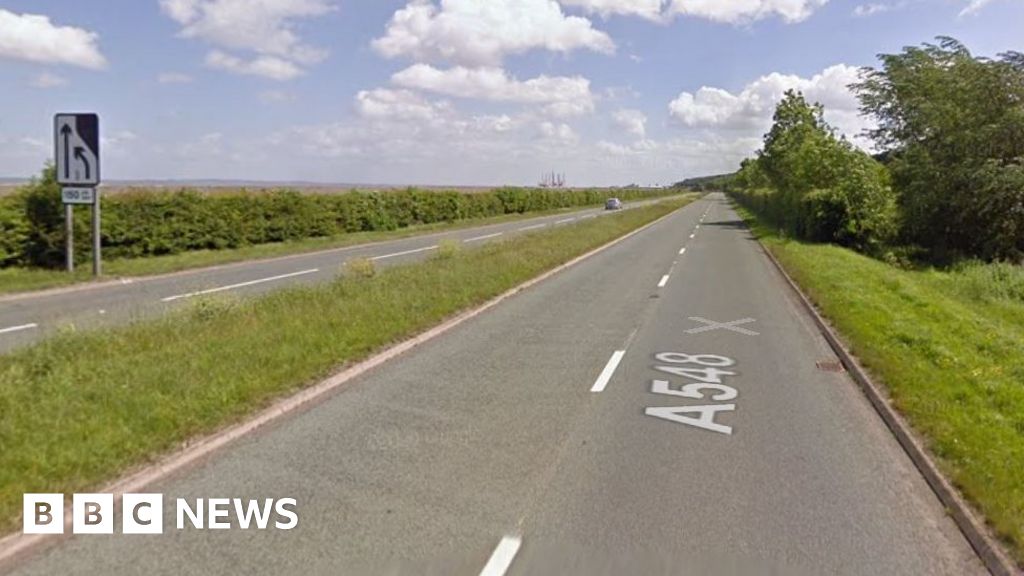 Flintshire A548 collision injures four with one airlifted