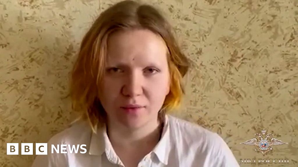 Darya Trepova: Russia releases video of suspect in cafe killing of Vladlen Tatarsky