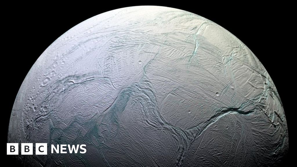 James Webb telescope: Icy moon Enceladus spews massive water plume