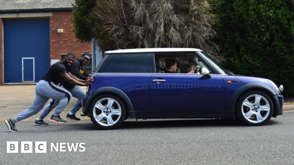 mini cooper baby push car