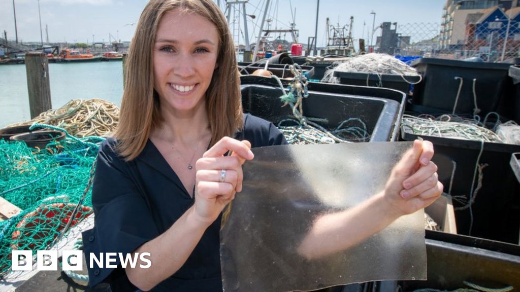 'I invented a plastic alternative from fish waste'