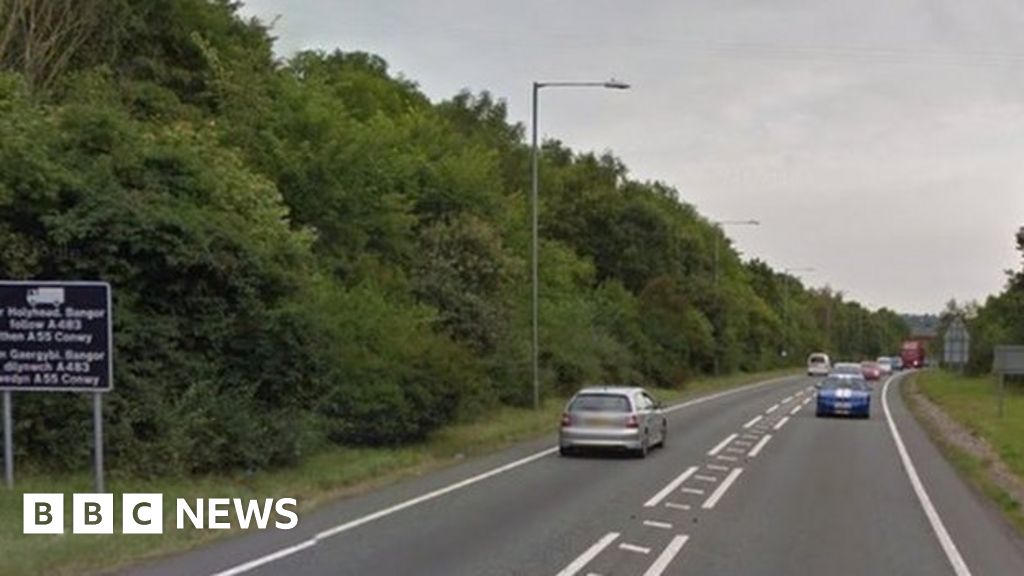 A483 Wrexham bypass reopens BBC News