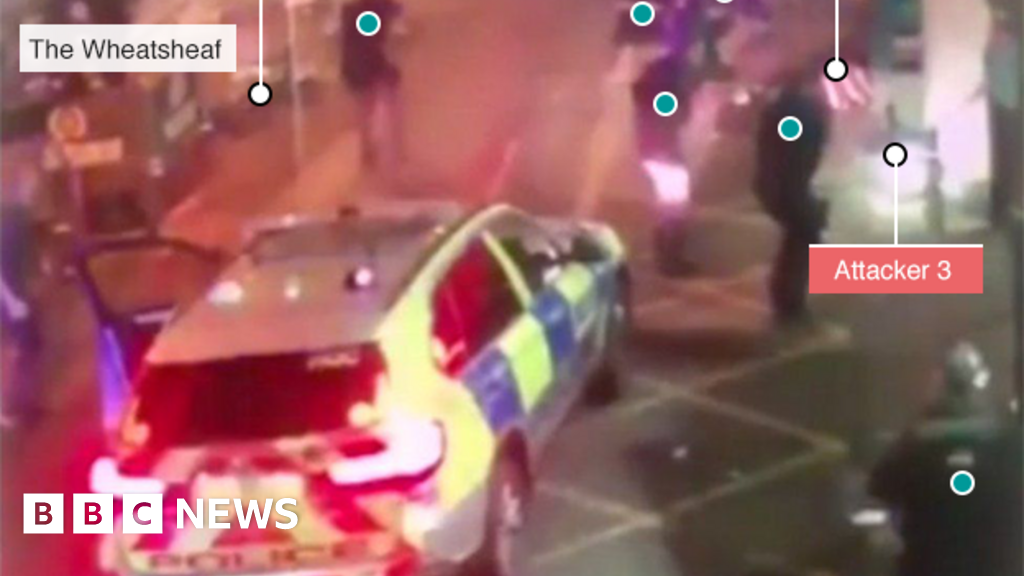London Attack Video Emerges Of Police Shooting Bbc News