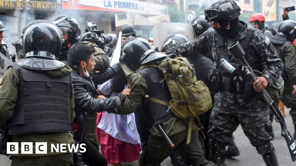 Clashes rock Bolivia after senator becomes leader