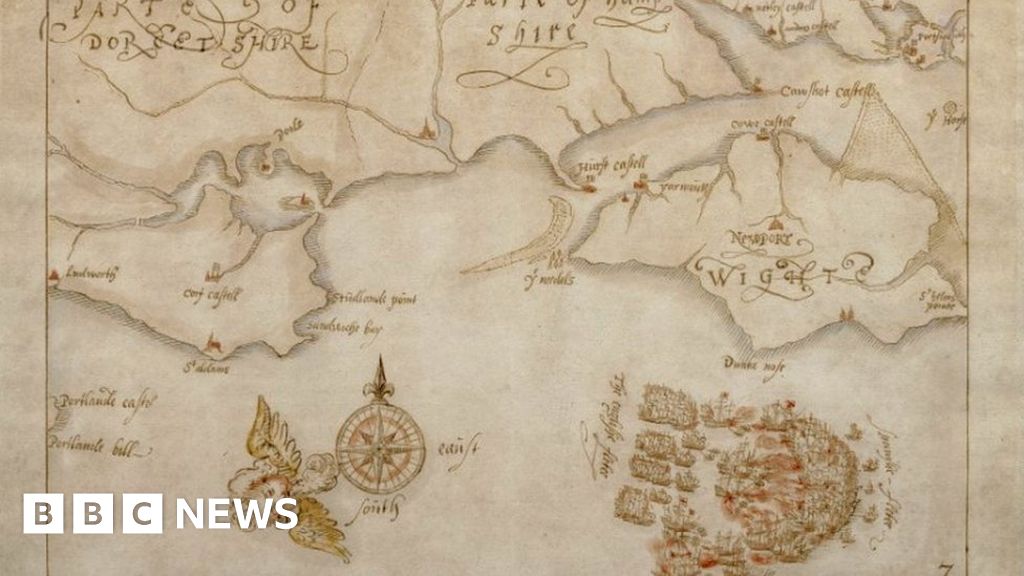 Spanish Armada maps saved for the nation BBC News