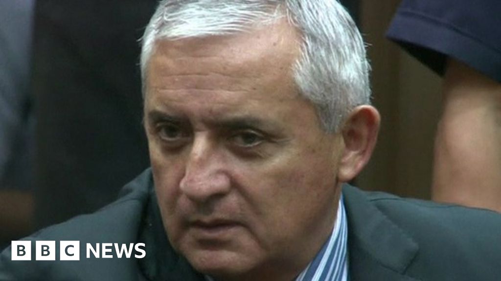 Former Guatemalan President Ordered To Jail - BBC News