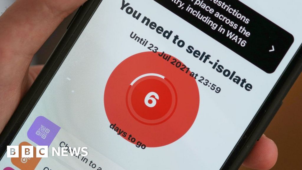 Covid app 'pinging' leaves resort businesses without staff BBC News