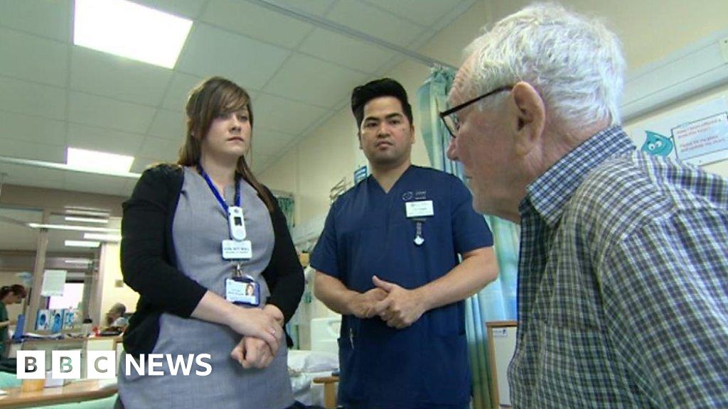 Royal Gwent Hospital Patients Home Safe And Sound And On Time Bbc News 