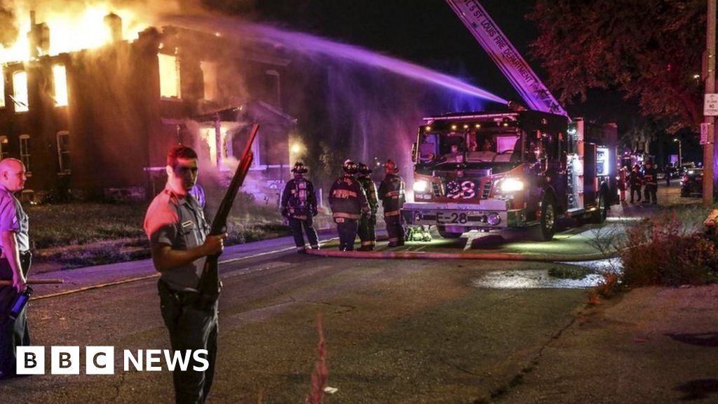 St Louis Police Fatally Shoot Man, Setting Off Protests - BBC News