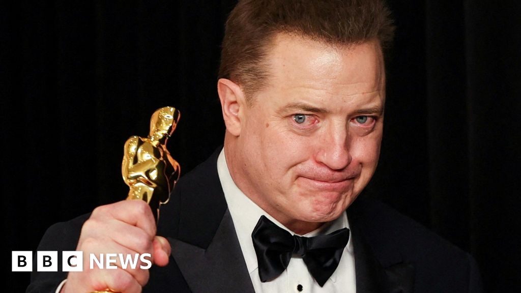Brendan Fraser caps comeback with best actor Oscar win for The Whale