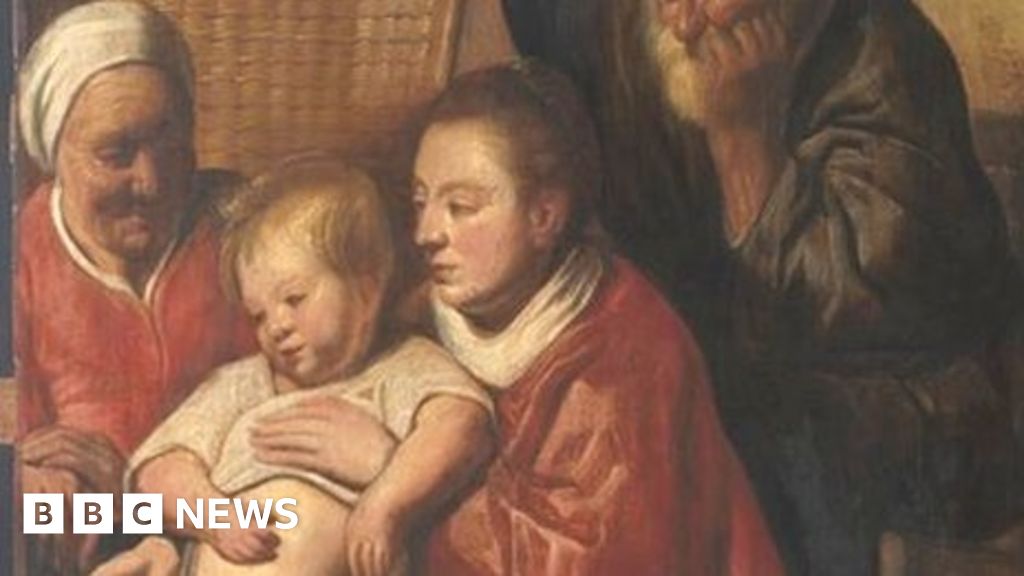 Jacques Jordaens: Baroque masterpiece found in Brussels town hall - BBC New