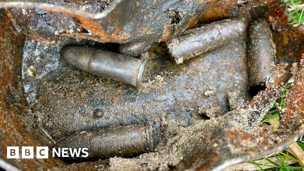 Live bullets discovery closes Devon beach 