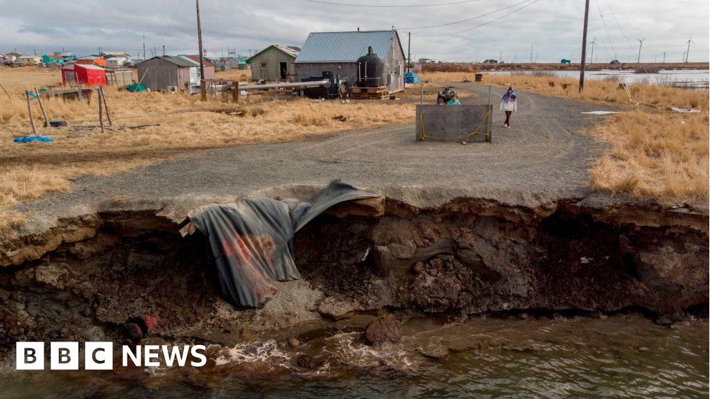 Climate change destroying homes across the Arctic