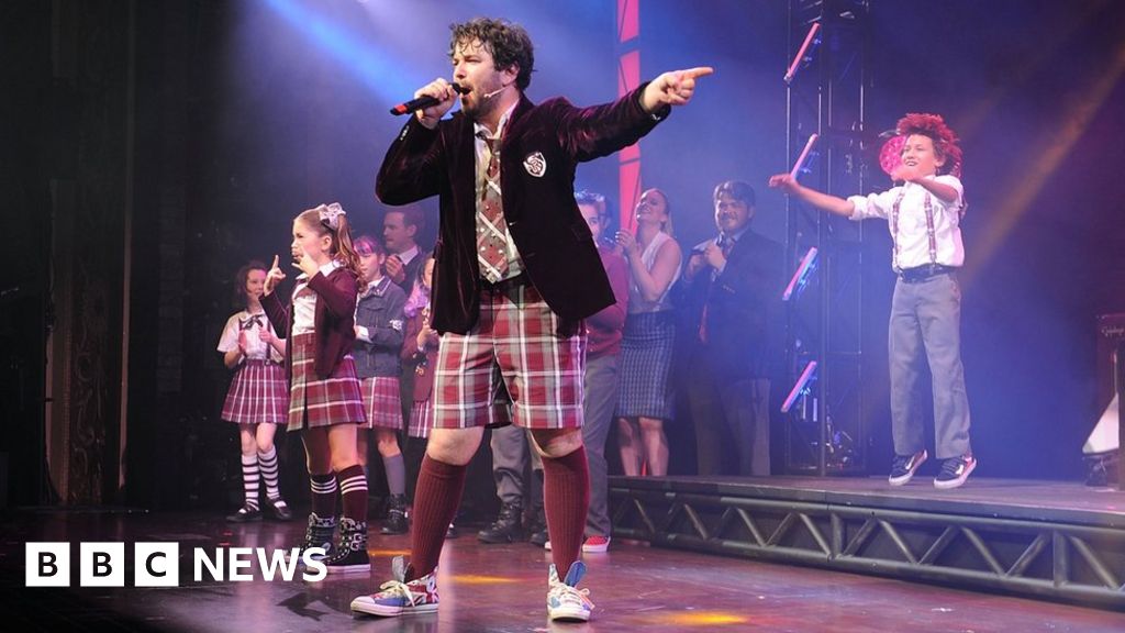 Actor Jack Black from the movie School of Rock is depicted on the News  Photo - Getty Images