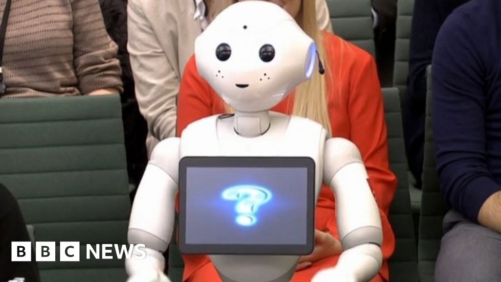 Robot Talks To Mps About Future Of Ai In The Classroom Bbc News