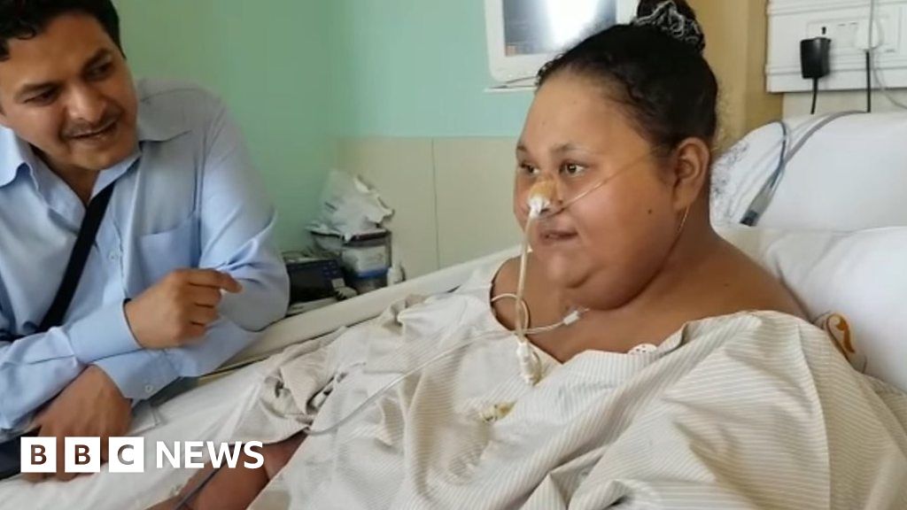 Worlds Heaviest Woman Loses Half Her Weight Bbc News