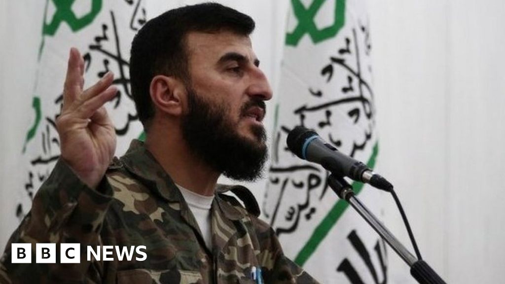 Syrian rebel leaders die in air strike