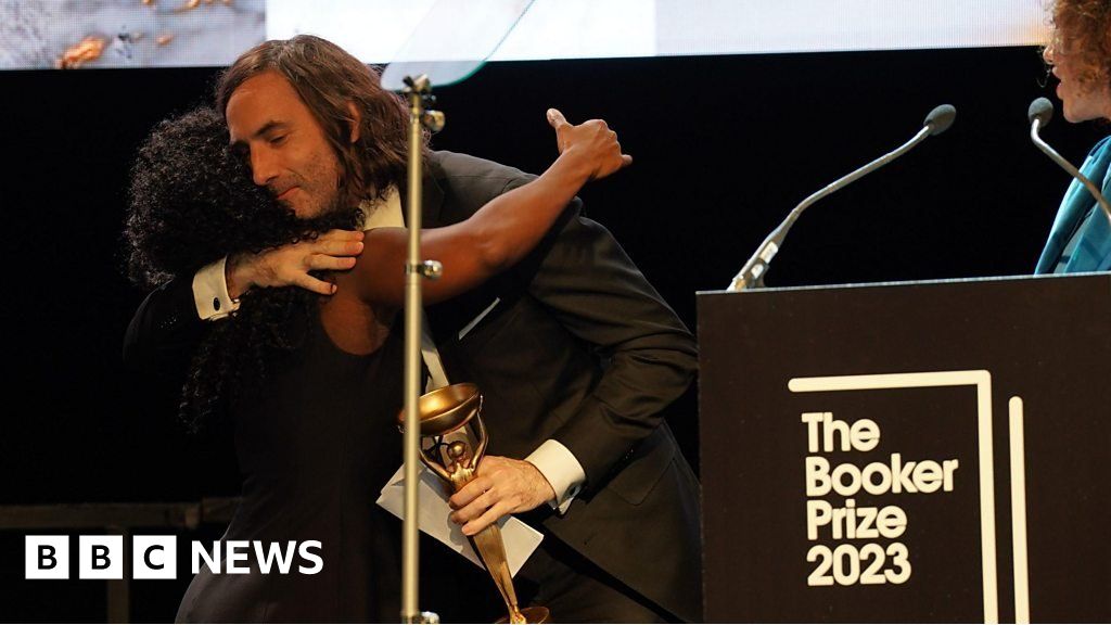 Booker Prize: The Moment Paul Lynch Wins With Prophet Song - BBC News