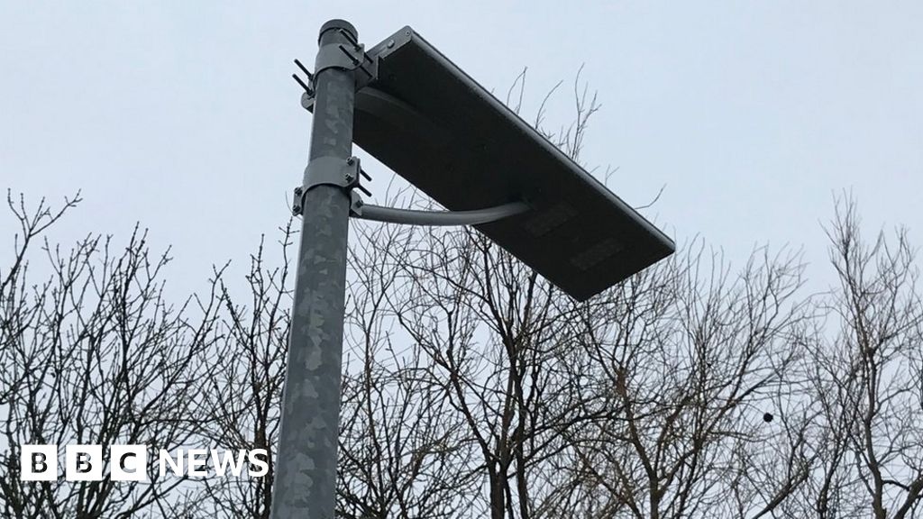 BurnhamonCrouch street light turned on after sevenyear wait