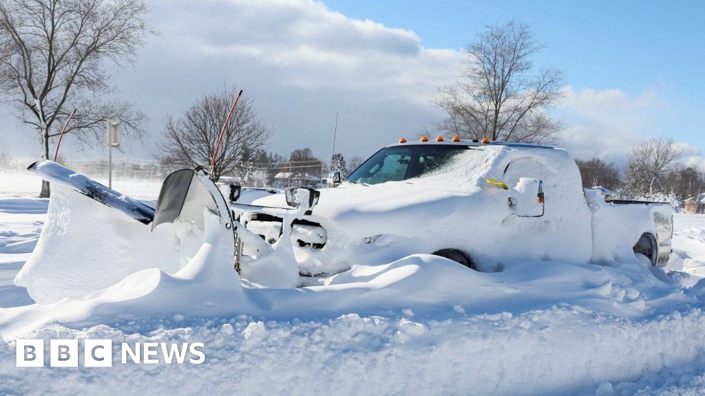 Buffalo blizzard: Storm turns city into 'war zone'