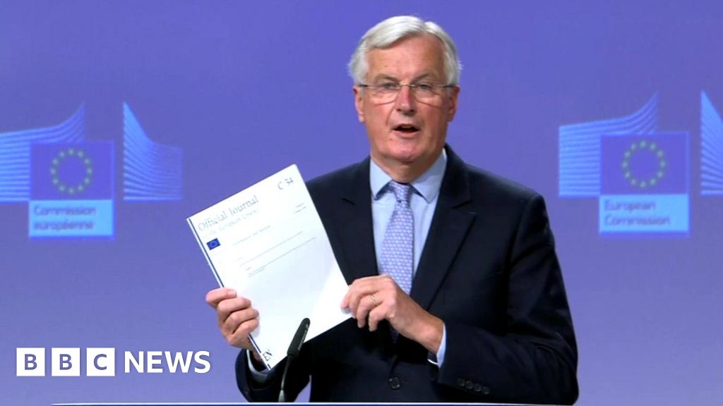 Brexit: UK backtracking on commitments, says Michel Barnier