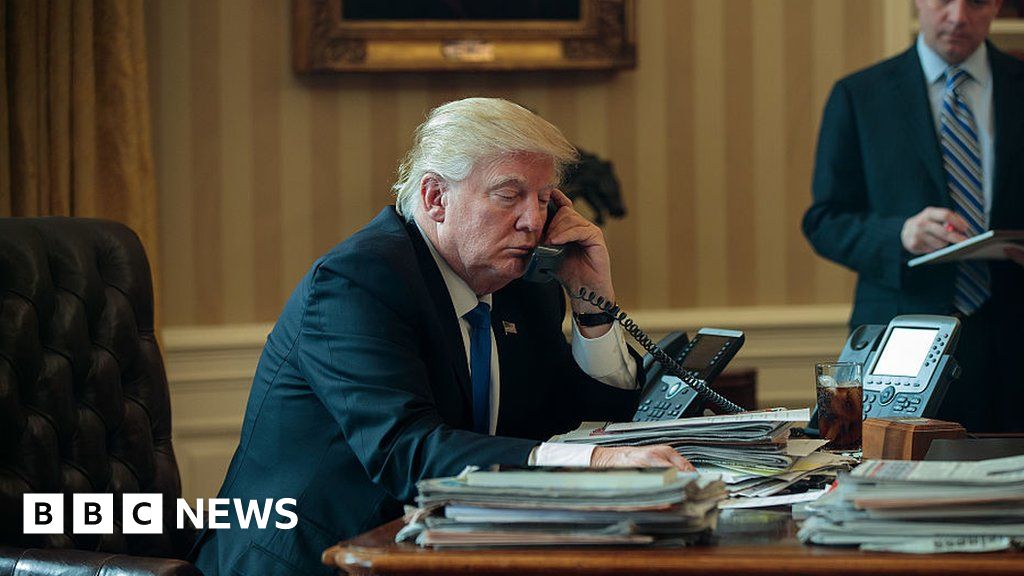 who-listens-in-on-a-president-s-phone-call-bbc-news